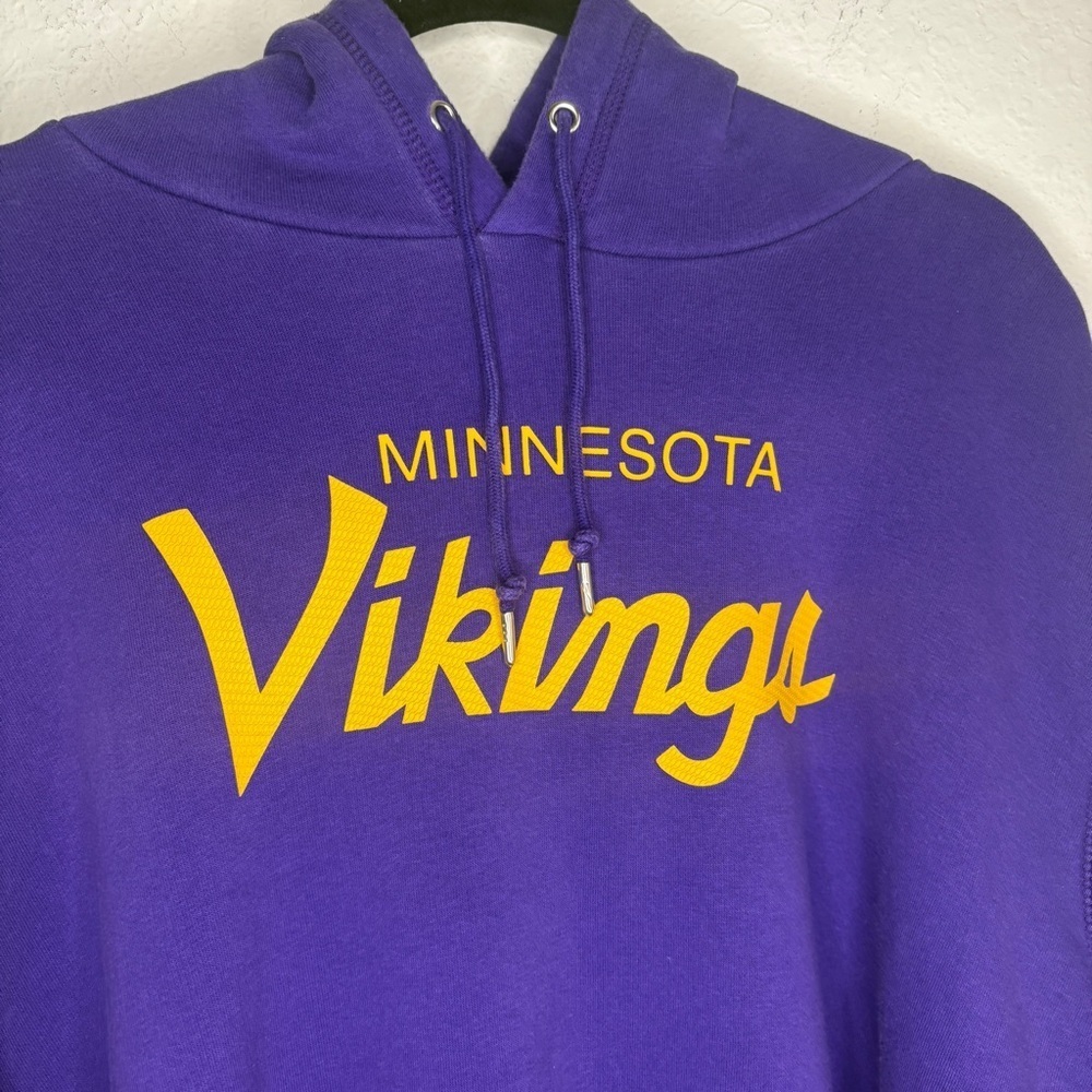 Nike Minnesota Vikings Purple Hoodie Pullover Mens Size XXL - Picture 2 of 8